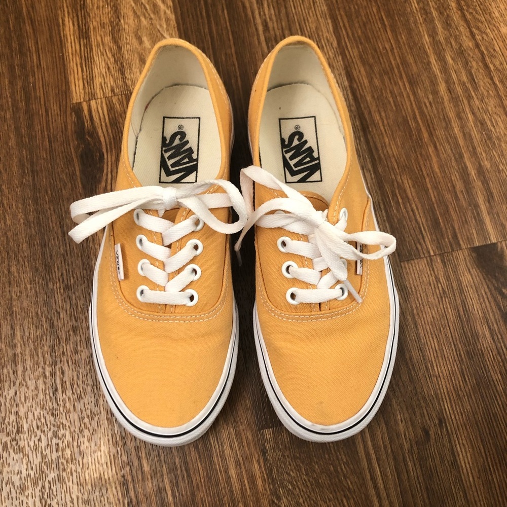 Ochre/Yellow Vans